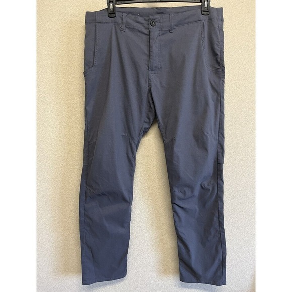 COPY - Prana Hendrixton Straight Fit Pants Men's Size 36x32 Gray (38" waist mea… - Picture 7 of 12